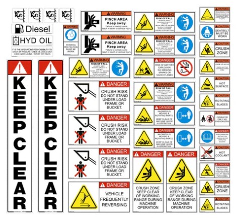 sticker skid steer sticker skid steer